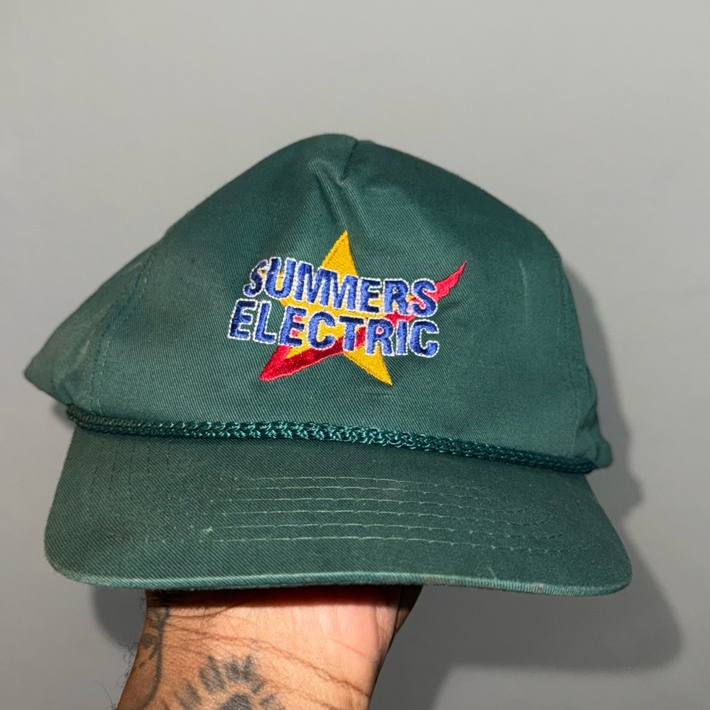 Summers Electric Green Cap